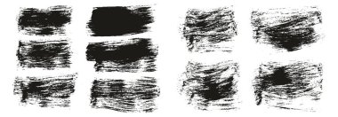 Düz Boya Fırçası Kalın Karışık Arkaplan Yüksek Detay Özet Vektör Arkaplan Karışımı 