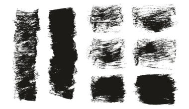 Düz Boya Fırçası Kalın Karışık Arkaplan Yüksek Detay Özet Vektör Arkaplan Karışımı 