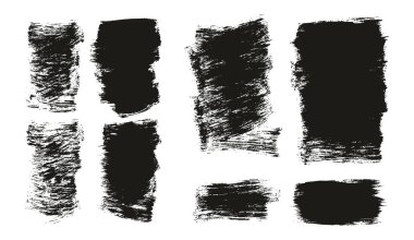 Düz Boya Fırçası Kalın Karışık Arkaplan Yüksek Detay Özet Vektör Arkaplan Karışımı 