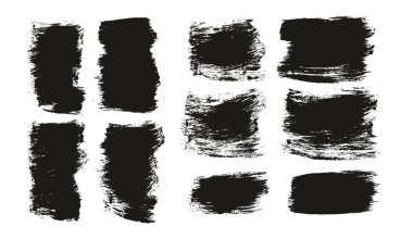 Düz Boya Fırçası Kalın Karışık Arkaplan Yüksek Detay Özet Vektör Arkaplan Karışımı 