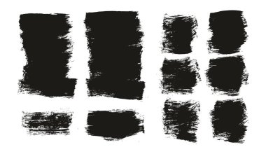 Düz Boya Fırçası Kalın Karışık Arkaplan Yüksek Detay Özet Vektör Arkaplan Karışımı 