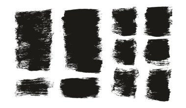 Düz Boya Fırçası Kalın Karışık Arkaplan Yüksek Detay Özet Vektör Arkaplan Karışımı 