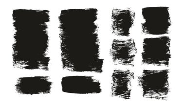 Düz Boya Fırçası Kalın Karışık Arkaplan Yüksek Detay Özet Vektör Arkaplan Karışımı 