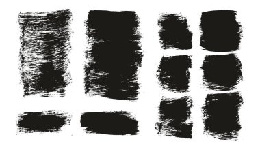 Düz Boya Fırçası Kalın Karışık Arkaplan Yüksek Detay Özet Vektör Arkaplan Karışımı 