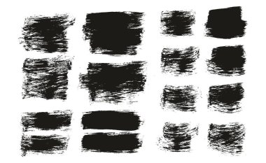 Düz Boya Fırçası Kalın Karışık Arkaplan Yüksek Detay Özet Vektör Arkaplan Karışımı 