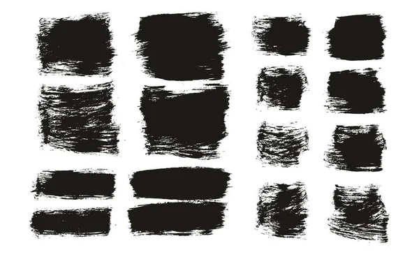 Плоский Пензлик Товстий Короткий Мікс Фон Високої Деталізації Абстрактний Векторний — стоковий вектор