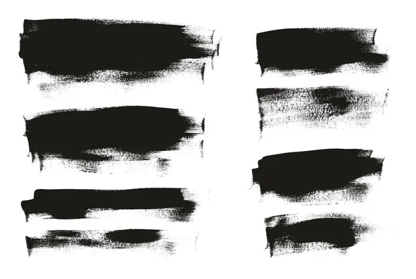 Flache Kalligraphie Pinsel Regelmäßige Lange Hintergrund Mix High Detail Abstrakte — Stockvektor