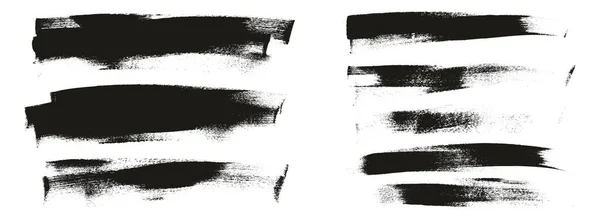 Плоский Каліграфічний Пензлик Звичайний Довгий Фон Мікс Високої Деталізації Абстрактний — стоковий вектор