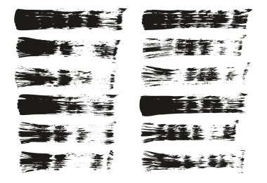 Düz Fan Fırça İnce Çizgiler Yüksek Detay Özet Vektör Arkaplanı Ayarları 