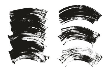 Düz Pervane Fırçası Düzenli Eğri Arkaplan Karışık Yüksek Detay Özet Vektör Arkaplan Ayarları 