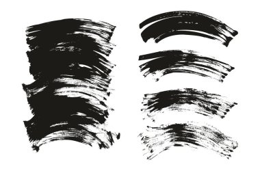 Düz Pervane Fırçası Düzenli Eğri Arkaplan Karışık Yüksek Detay Özet Vektör Arkaplan Ayarları 