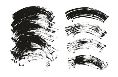 Düz Pervane Fırçası Düzenli Eğri Arkaplan Karışık Yüksek Detay Özet Vektör Arkaplan Ayarları 