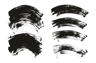 Düz Pervane Fırçası Düzenli Eğri Arkaplan Karışık Yüksek Detay Özet Vektör Arkaplan Ayarları 