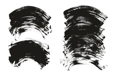 Düz Pervane Fırçası Düzenli Eğri Arkaplan Karışık Yüksek Detay Özet Vektör Arkaplan Ayarları 