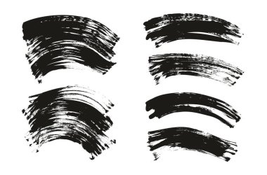 Düz Pervane Fırçası Düzenli Eğri Arkaplan Karışık Yüksek Detay Özet Vektör Arkaplan Ayarları 