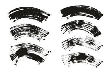 Düz Pervane Fırçası Düzenli Eğri Arkaplan Karışık Yüksek Detay Özet Vektör Arkaplan Ayarları 