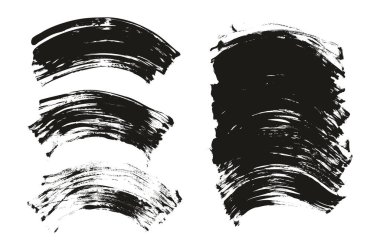 Düz Pervane Fırçası Düzenli Eğri Arkaplan Karışık Yüksek Detay Özet Vektör Arkaplan Ayarları 