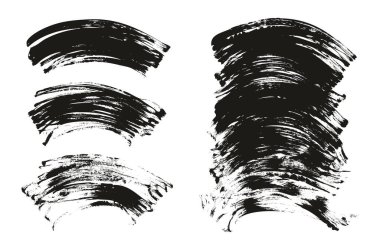 Düz Pervane Fırçası Düzenli Eğri Arkaplan Karışık Yüksek Detay Özet Vektör Arkaplan Ayarları 