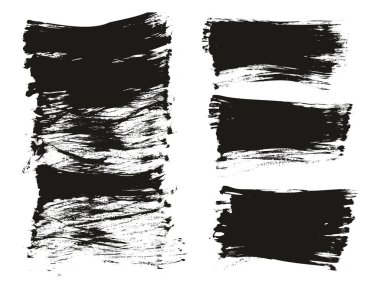 Düz Fan Fırçası Düzenli Uzun Arkaplan Karışık Yüksek Detay Özet Vektör Arkaplan Karışımı 