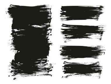 Düz Fan Fırçası Düzenli Uzun Arkaplan Karışık Yüksek Detay Özet Vektör Arkaplan Karışımı 