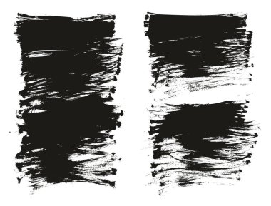 Düz Fan Fırçası Düzenli Uzun Arkaplan Karışık Yüksek Detay Özet Vektör Arkaplan Karışımı 