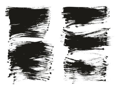 Düz Fan Fırçası Düzenli Uzun Arkaplan Karışık Yüksek Detay Özet Vektör Arkaplan Karışımı 