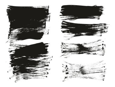 Düz Fan Fırçası Düzenli Uzun Arkaplan Karışık Yüksek Detay Özet Vektör Arkaplan Karışımı 