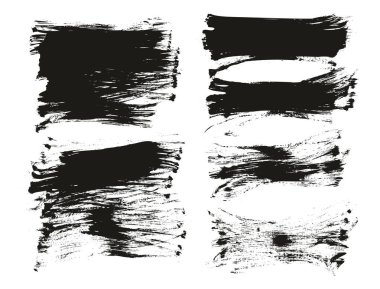 Düz Fan Fırçası Düzenli Uzun Arkaplan Karışık Yüksek Detay Özet Vektör Arkaplan Karışımı 