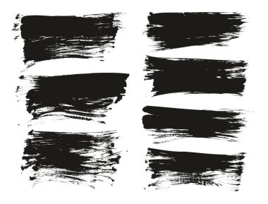 Düz Fan Fırçası Düzenli Uzun Arkaplan Karışık Yüksek Detay Özet Vektör Arkaplan Karışımı 