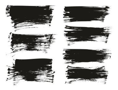 Düz Fan Fırçası Düzenli Uzun Arkaplan Karışık Yüksek Detay Özet Vektör Arkaplan Karışımı 