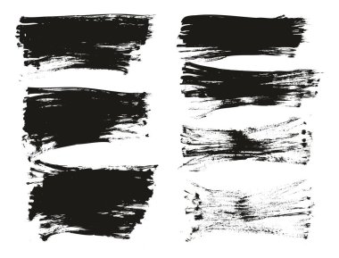 Düz Fan Fırçası Düzenli Uzun Arkaplan Karışık Yüksek Detay Özet Vektör Arkaplan Karışımı 