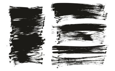 Düz Fan Fırçası Düzenli Uzun Arkaplan Karışık Yüksek Detay Özet Vektör Arkaplan Karışımı 