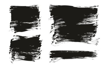 Düz Fan Fırçası Düzenli Uzun Arkaplan Karışık Yüksek Detay Özet Vektör Arkaplan Karışımı 