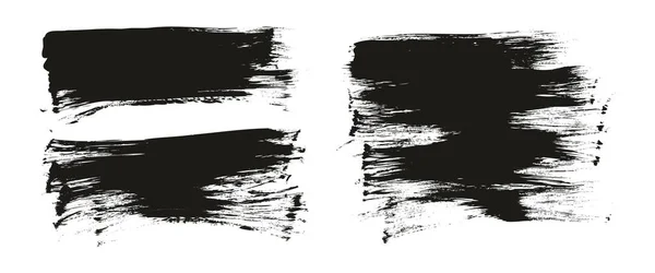 フラットファンブラシ通常長い背景ミックス高詳細抽象ベクトル背景ミックスセット — ストックベクタ
