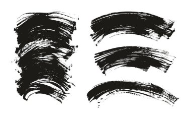 Düz Pervane Fırçası İnce Eğri Arkaplan Karışık Yüksek Detay Özet Vektör Arkaplan Ayarları 