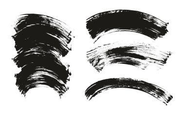 Düz Pervane Fırçası İnce Eğri Arkaplan Karışık Yüksek Detay Özet Vektör Arkaplan Ayarları 