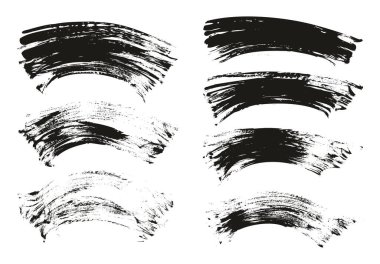 Düz Pervane Fırçası İnce Eğri Arkaplan Karışık Yüksek Detay Özet Vektör Arkaplan Ayarları 