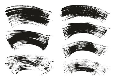 Düz Pervane Fırçası İnce Eğri Arkaplan Karışık Yüksek Detay Özet Vektör Arkaplan Ayarları 