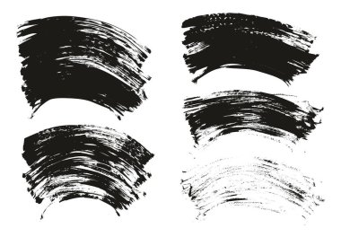 Düz Pervane Fırçası İnce Eğri Arkaplan Karışık Yüksek Detay Özet Vektör Arkaplan Ayarları 