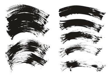 Düz Pervane Fırçası İnce Eğri Arkaplan Karışık Yüksek Detay Özet Vektör Arkaplan Ayarları 
