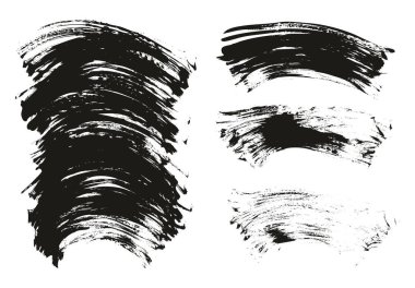 Düz Pervane Fırçası İnce Eğri Arkaplan Karışık Yüksek Detay Özet Vektör Arkaplan Ayarları 