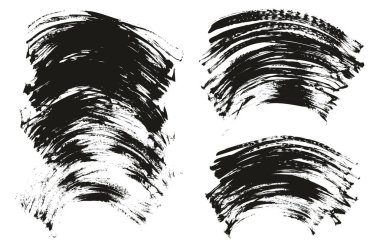 Düz Pervane Fırçası İnce Eğri Arkaplan Karışık Yüksek Detay Özet Vektör Arkaplan Ayarları 