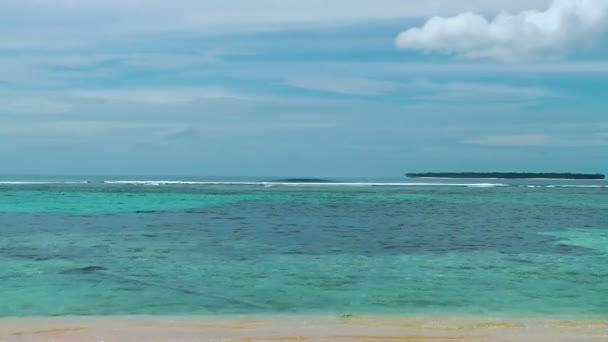 Красивого тропічного пейзажу — стокове відео