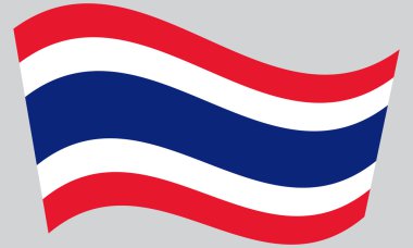 Tayland sallayarak bayrak