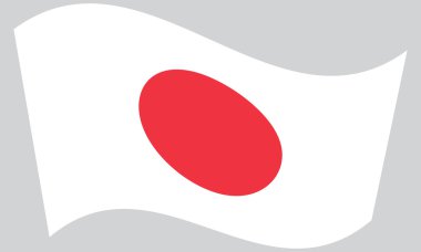 Japonya sallayarak bayrak