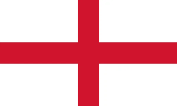 Bandeira da Inglaterra — Vetor de Stock