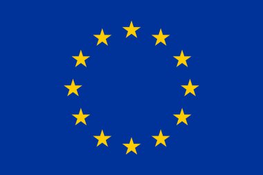 Flag of Europe, European Union clipart
