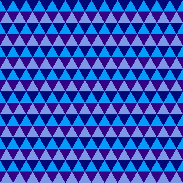 Abstrakt blå geometriska seamless mönster — Stock vektor