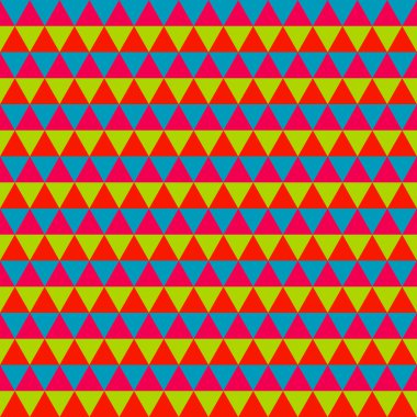Soyut renkli geometrik dikişsiz desen