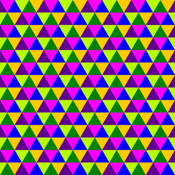 Abstraktes mehrfarbiges geometrisches nahtloses Muster — Stockvektor